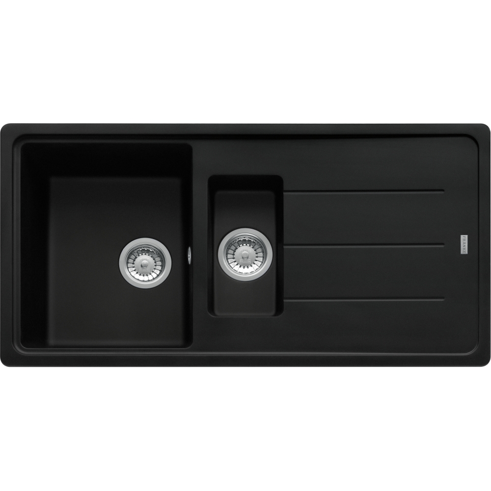 Franke - Basis Inset Sink 1.5 Bowl Matt Black - 114.0714.472